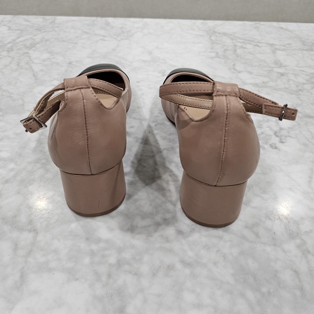NWOB Steve Madden Eli Pumps Nude and Black size 9.5 - Picture 5 of 8
